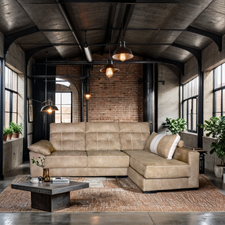 Sofá a medida Oriente, con chaise longue – Home Dreams Madrid