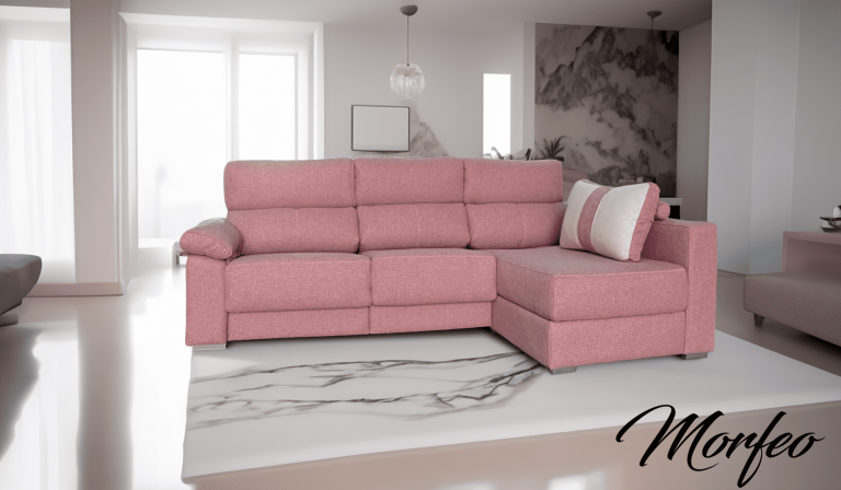 Sofá a medida Morfeo, con chaise longue – Home Dreams Madrid