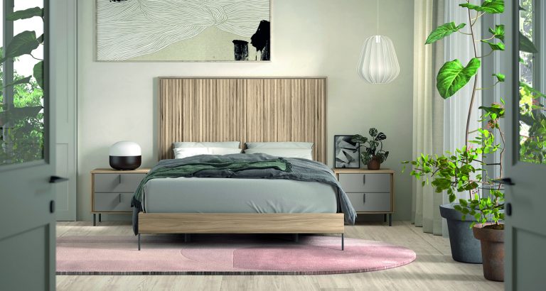 Dormitorio cabecero mesitas a medida con luz LED – Home Dreams Design