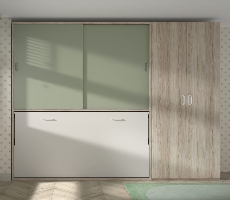 Habitación juvenil cama abatible – Home Dreams Design