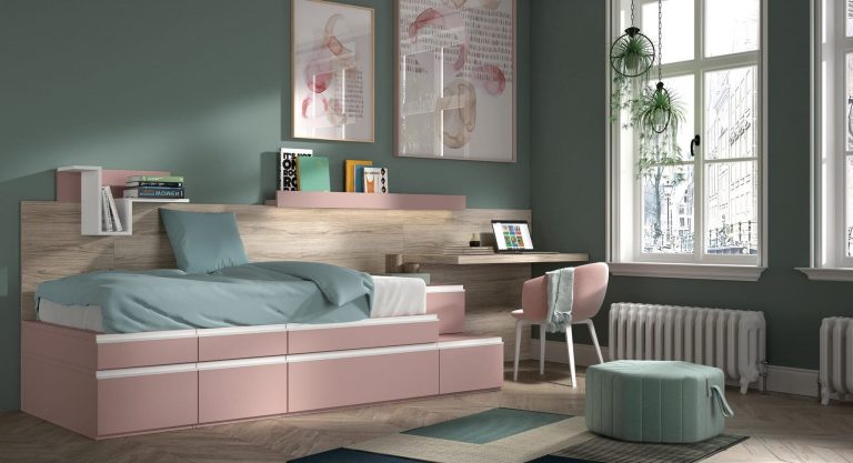 Habitación juvenil camas modulares – Home Dreams Design
