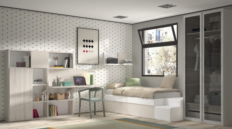 Habitación juvenil camas modulares – Home Dreams Design