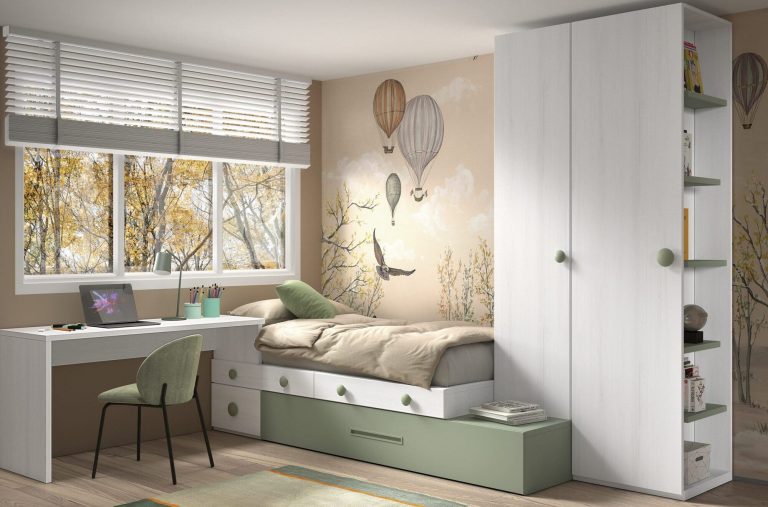 Habitación juvenil camas modulares – Home Dreams Design
