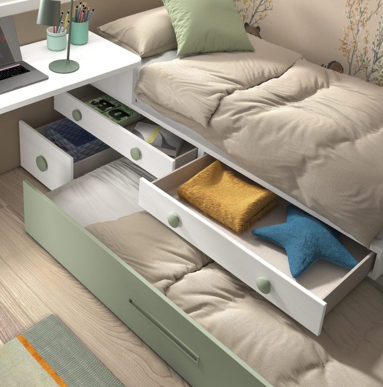 Habitación juvenil camas modulares – Home Dreams Design