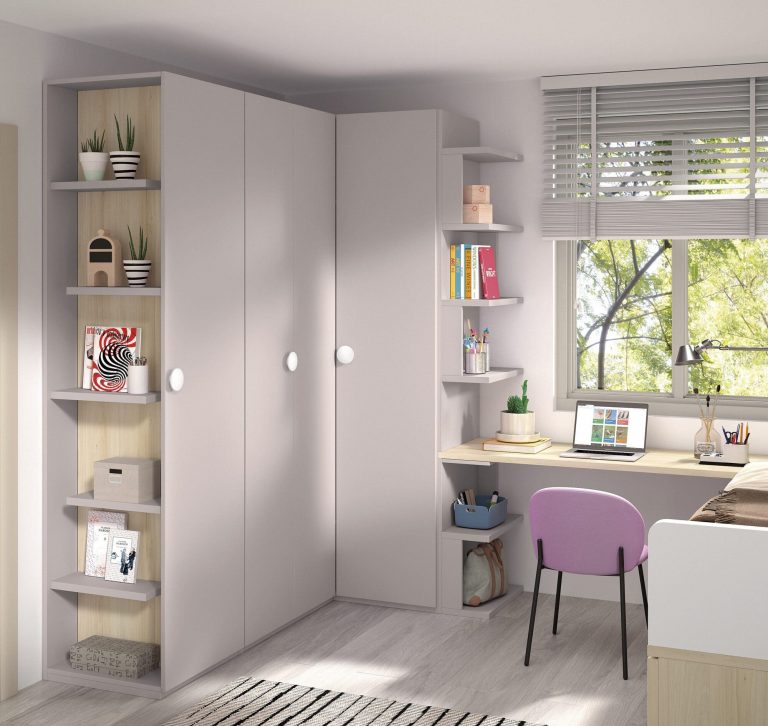 Habitación juvenil compacto bicama – Home Dreams Design