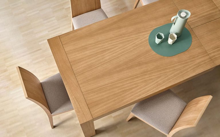 Mesa de comedor extensible detalle – Home Dreams Design