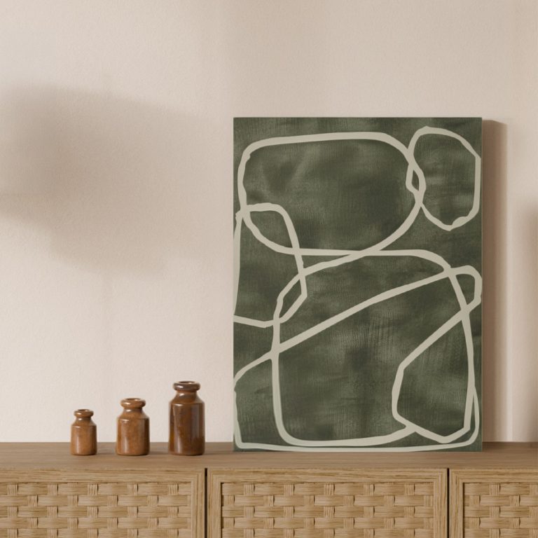 Cuadro abstracto, 60 × 80 cm – Home Dreams Design