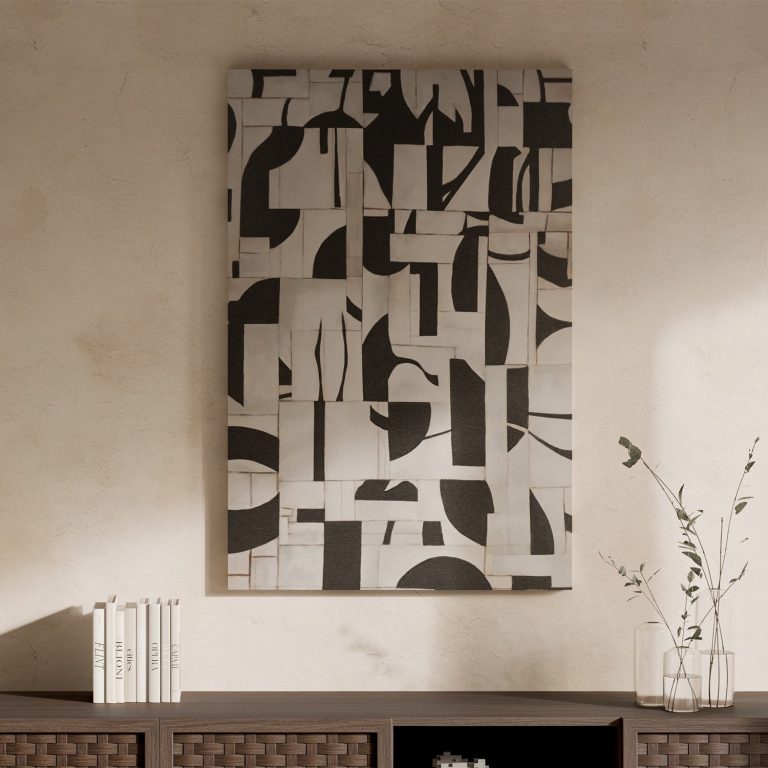 Cuadro abstracto, 80 × 120 cm – Home Dreams Design