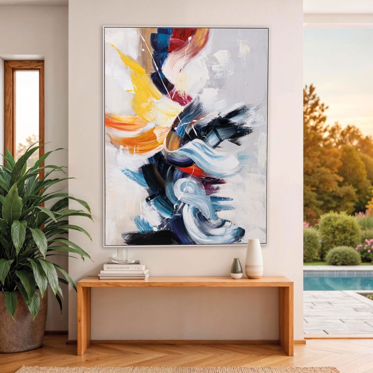 Cuadro abstracto, 120 × 160 cm – Home Dreams Design