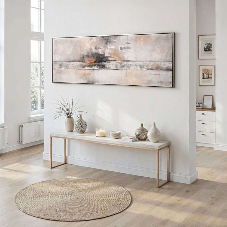 Cuadro abstracto, 160 × 60 cm – Home Dreams Design