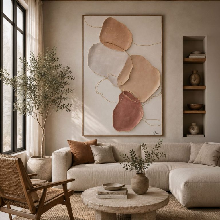 Cuadro abstracto, 120 × 160 cm – Home Dreams Design