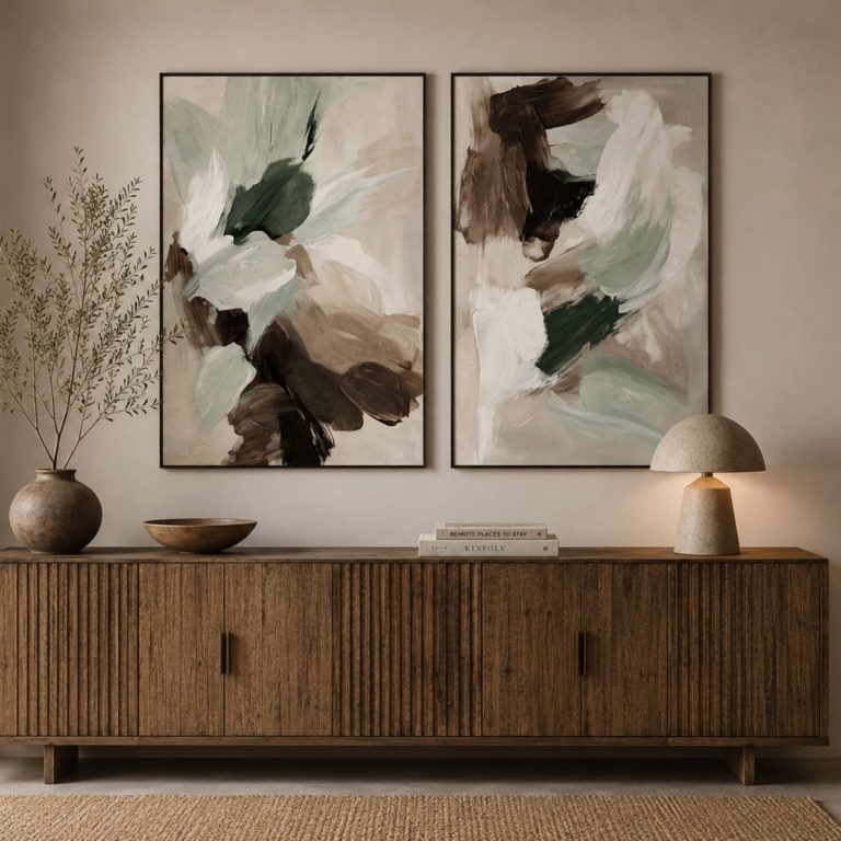 Pareja de cuadros, 2 cuadros de 80 × 120 cm – Home Dreams Design