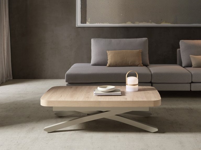 Mesa de centro convertible en comedor – Home Dreams Design