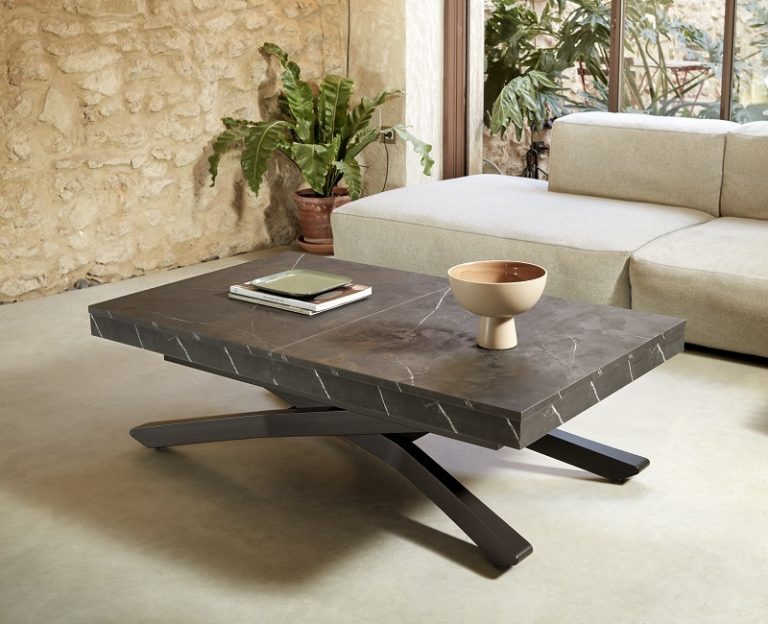 Mesa de centro convertible en comedor – Home Dreams Design