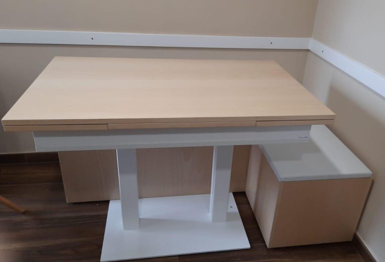 Mesas con banco o rinconera – Home Dreams Design
